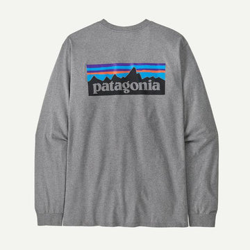 Men's L/S P-6 Logo Responsibili-Tee