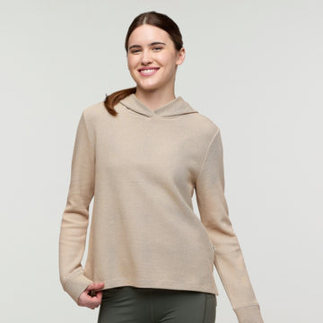 Women's Atajo Long-Sleeve Waffle Hoodie