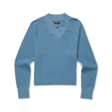 Women's Atajo Long-Sleeve Waffle V-Neck