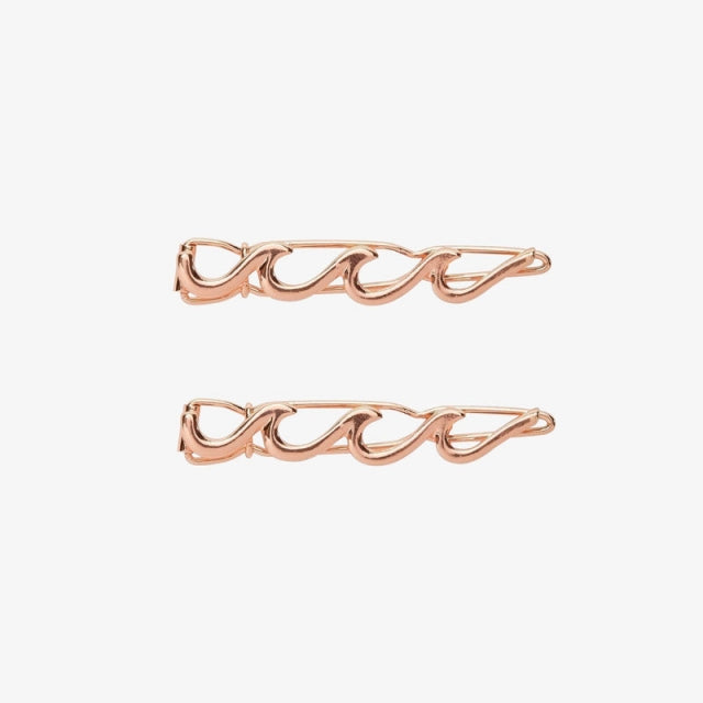 Wave Hair Barrette 2 pk