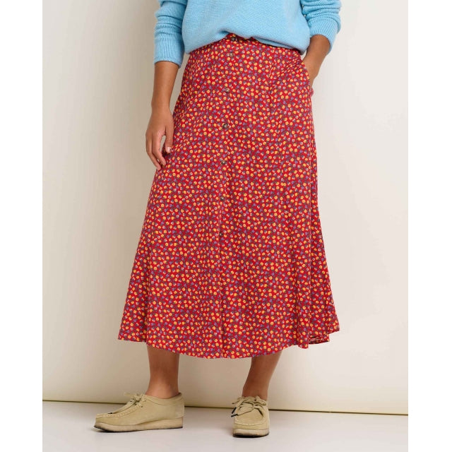 Manzana Paneled Midi Skirt