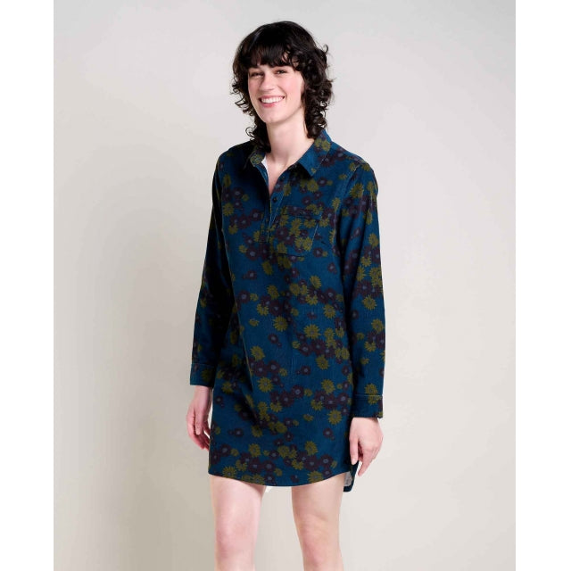 Women's Scouter Cord LS Shirtdress