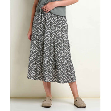 Women's Sunkissed Tiered Midi Skirt
