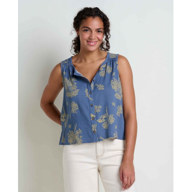 Women's Manzana Button Front Tank