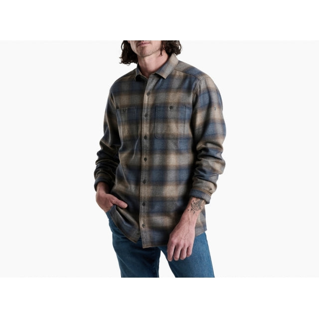 Men's Law Flannel LS
