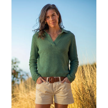 Women's Morgan Polo Sweater