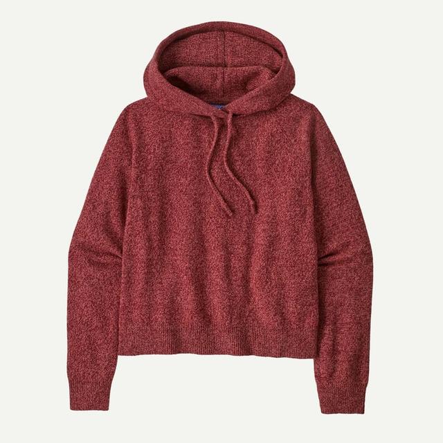 Women's Recycled Wool-Blend Hooded P/O Sweater