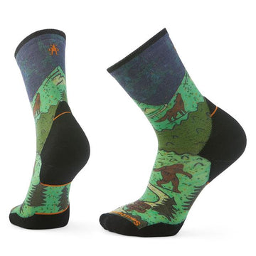 Unisex  Trail Run Neature Print Crew Socks