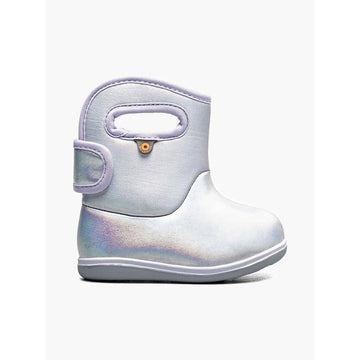 Unisex Baby Bogs II - Holographic Silver