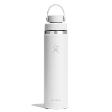 24 oz Wide Mouth with Flex Chug Cap - Tonal White