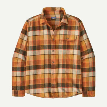 Men's Long Sleeved Lightweight Fjord Flannel Shirt