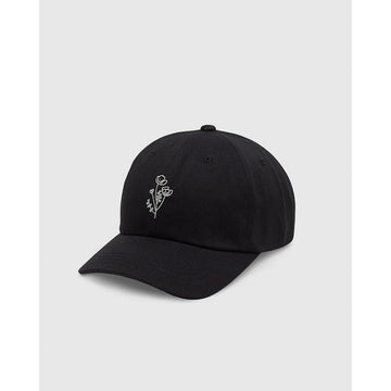 Flower Embroidery Peak Hat