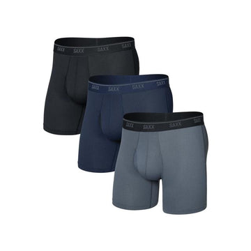 Men's Quest Quick-Dry Mesh (3 Pack) Boxer Briefs