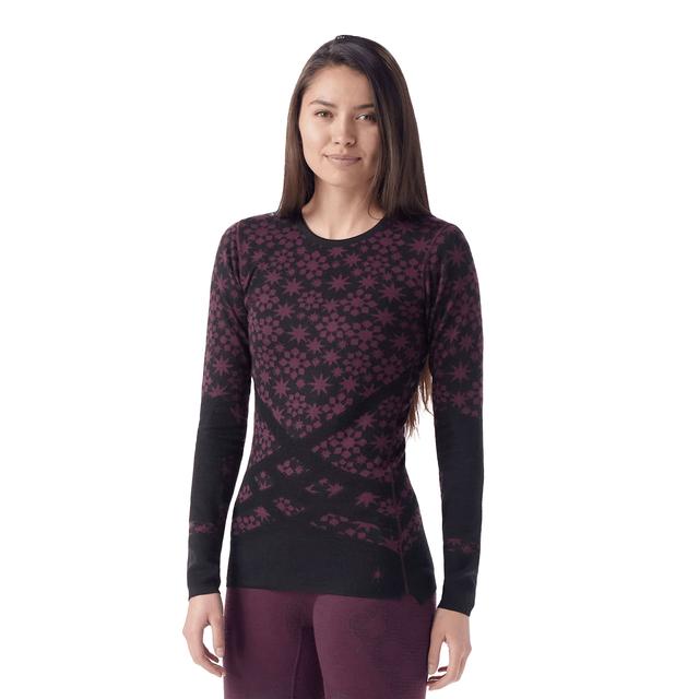 Women's Intraknit Thermal Merino Base Layer Pattern Crew