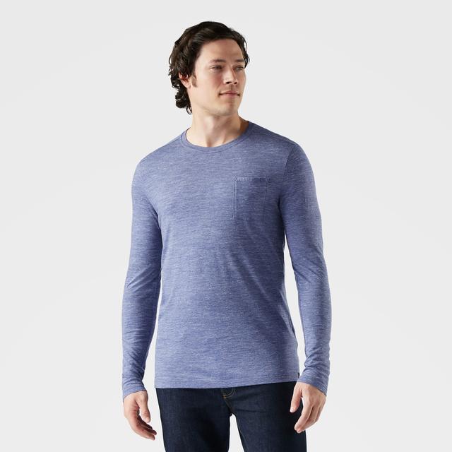 Mens Men's Everyday Exploration Merino Long Sleeve Pocket T-Shirt