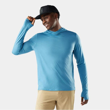 Men's Merino Sun Hoodie Squash