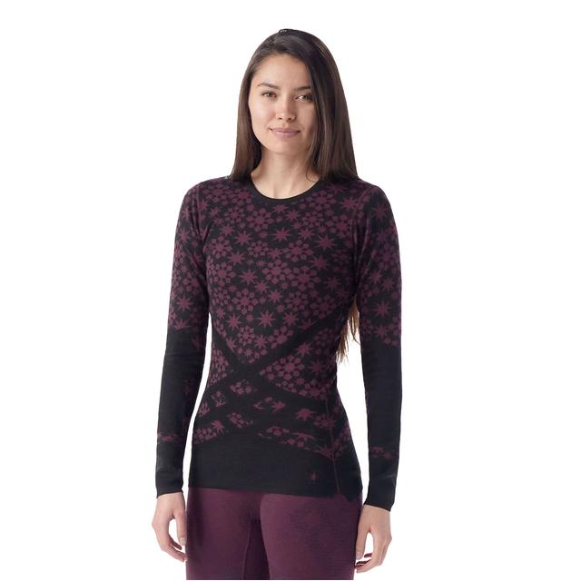 Women's Intraknit Thermal Merino Base Layer Pattern Crew