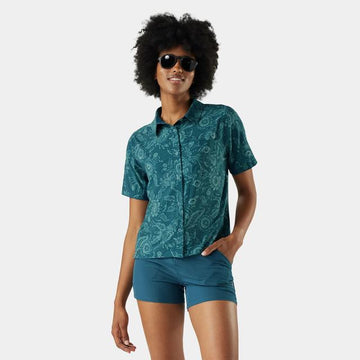Women's Everyday Party Short Sleeve Button Down T-Shirt