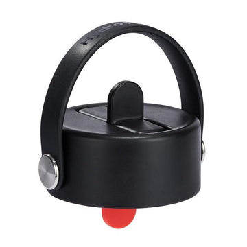 Wide Mouth Flex Straw Cap - Black