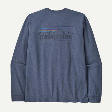 Men's L/S P-6 Logo Responsibili-Tee