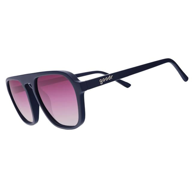 Retro G Polarized Sunglasses Purple Polarized