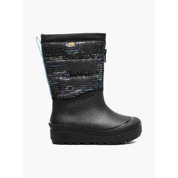 Unisex Snow Shell Zip Metallic Stripes