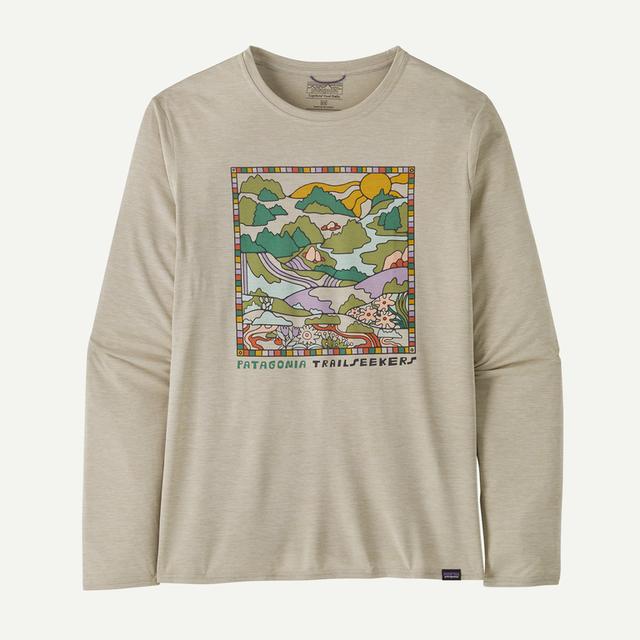 Men's L/S Cap Cool Daily Graphic Shirt - Lands