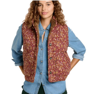 Manzana Quilted Sherpa Vest