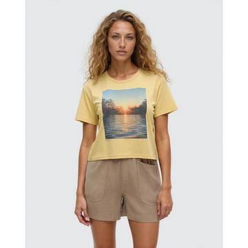 Lake View Crop T-Shirt